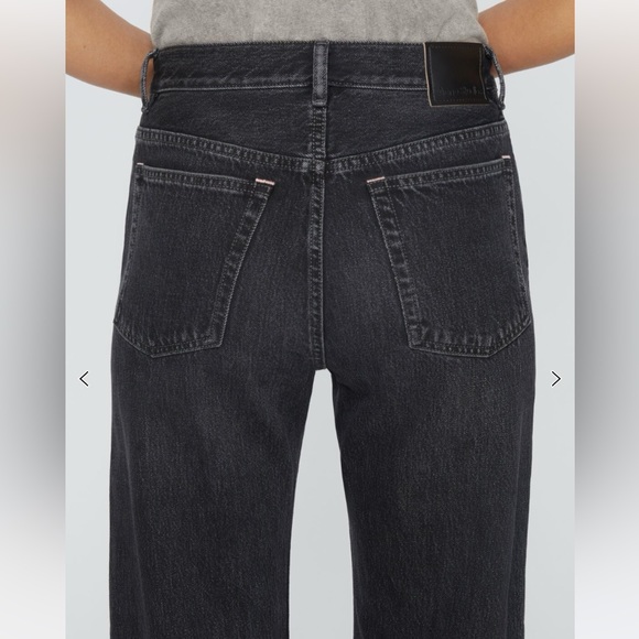 Acne studios mid- rise wide leg jean - Picture 5 of 8